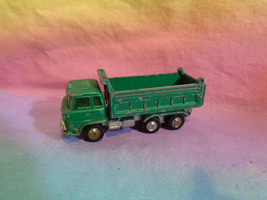 Vintage Tomica Hino Dump Truck Green Die Cast Construction Vehicle Japan... - $12.86
