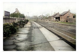 ptc0062 - Ackworth Railway Station , Yorkshire - print 6x4 - £2.20 GBP