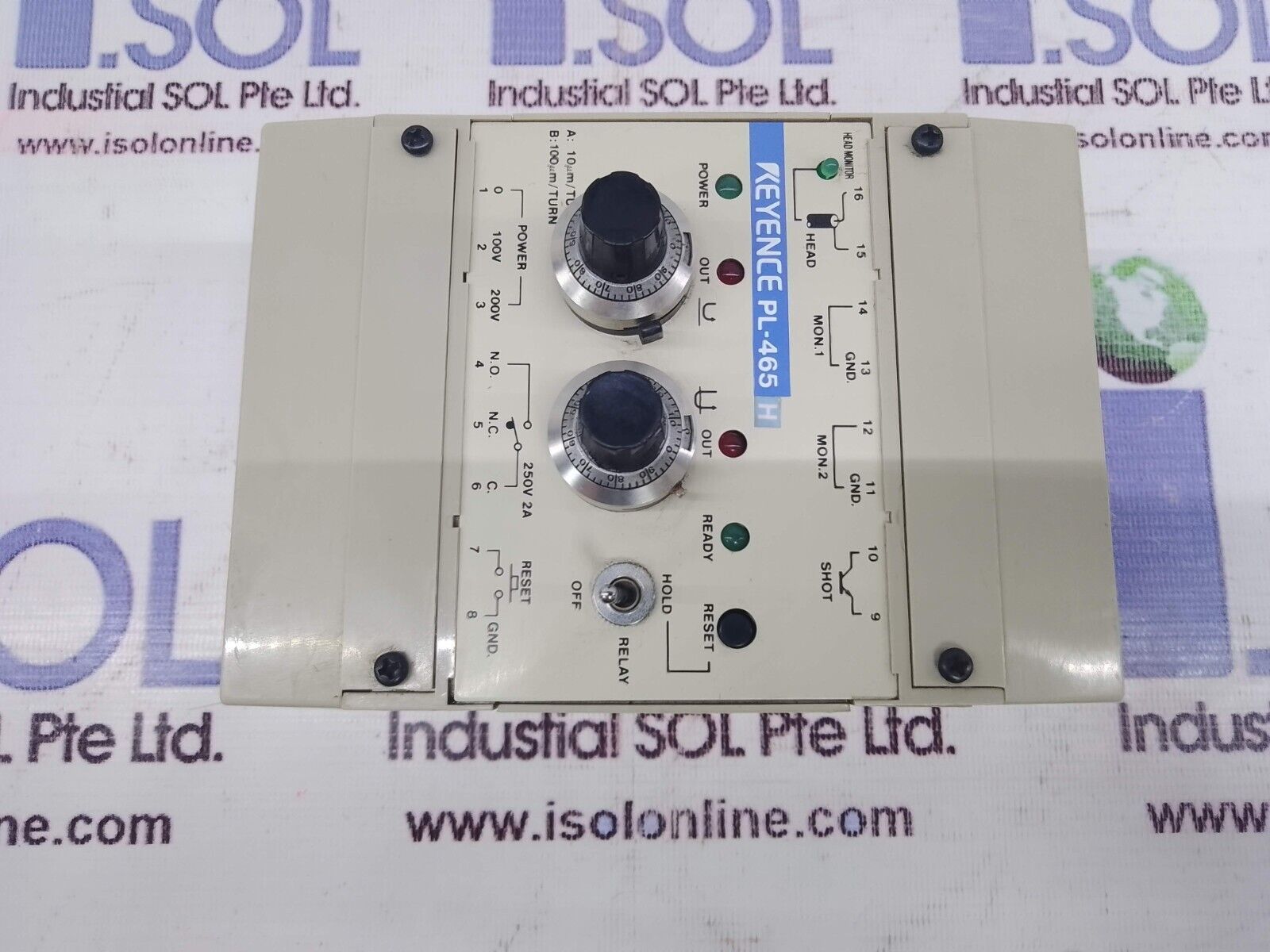 Keyence PL-465 H Sensor Head Monitor and 50 similar items