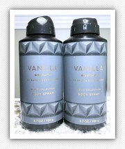 Bath &amp; Body Works Men&#39;s Deodorizing Body Spray 3.7 oz VANILLA NOIR (x2) - $30.91