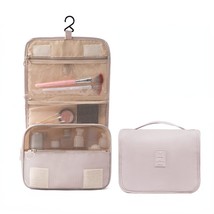 High-capacity Portable Cosmetic Storage Bag with Hook Organizer Toiletry Makeup  - £42.57 GBP