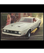1972 Ford MUSTANG Mach 1 Sportsroof: Original Dlr Promo Vintage Postcard... - $7.99
