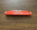 Discontinued Cinnamon Orange Leatherman Juice B2 Folding 2 Blade Knife - $48.49