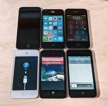 Apple iPhone/ iPod Touch Lot of 5x 4S 5S 4th 3rd Gen For Parts Repair As Is - £54.90 GBP