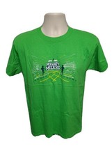 NYRR New York Road Runners Mighty Millers Youth Large Green TShirt - £15.30 GBP