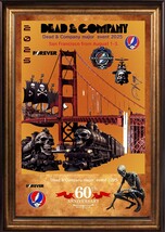 Dead and Company 24x26 Framed Poster 2025 60th Anniversary by Jaye Metcalfe - €2.067,47 EUR Dead and Company 24x26 Framed Poster 2025 60th Anniversary by Jaye Metcalfe - €2.067,47 EUR