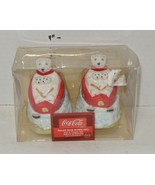 Coca Cola Polar Bear Down Hill Salt and Pepper Shacklers By Gibson - €22,45 EUR