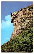 Old Man Of The Mountains Franconia Notch New Hampshire Unused Postcard - $4.94