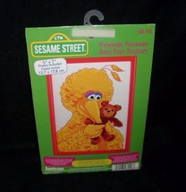 New Vintage 1997 Sesame Street 5 X 7 Big Bird Needlework Cross Stitch Art Craft - £16.34 GBP