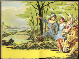 Wizard of Oz L Frank Baum Illustrated Junior Library Evelyn Copeland 1956 - £3.99 GBP