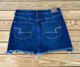American eagle Women’s Hi Rise Denim mini skirt size 8 Blue Sf12 - £12.58 GBP