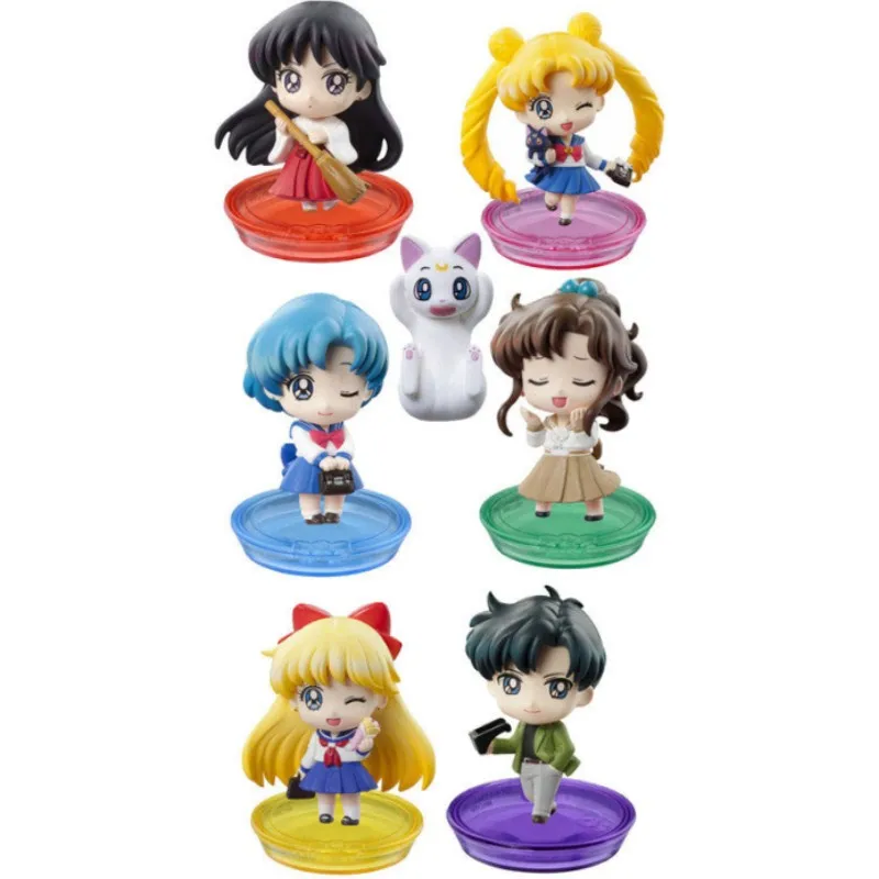 Original sailor moon anime figure hino rei aino minako action figure toys for kids gift thumb200