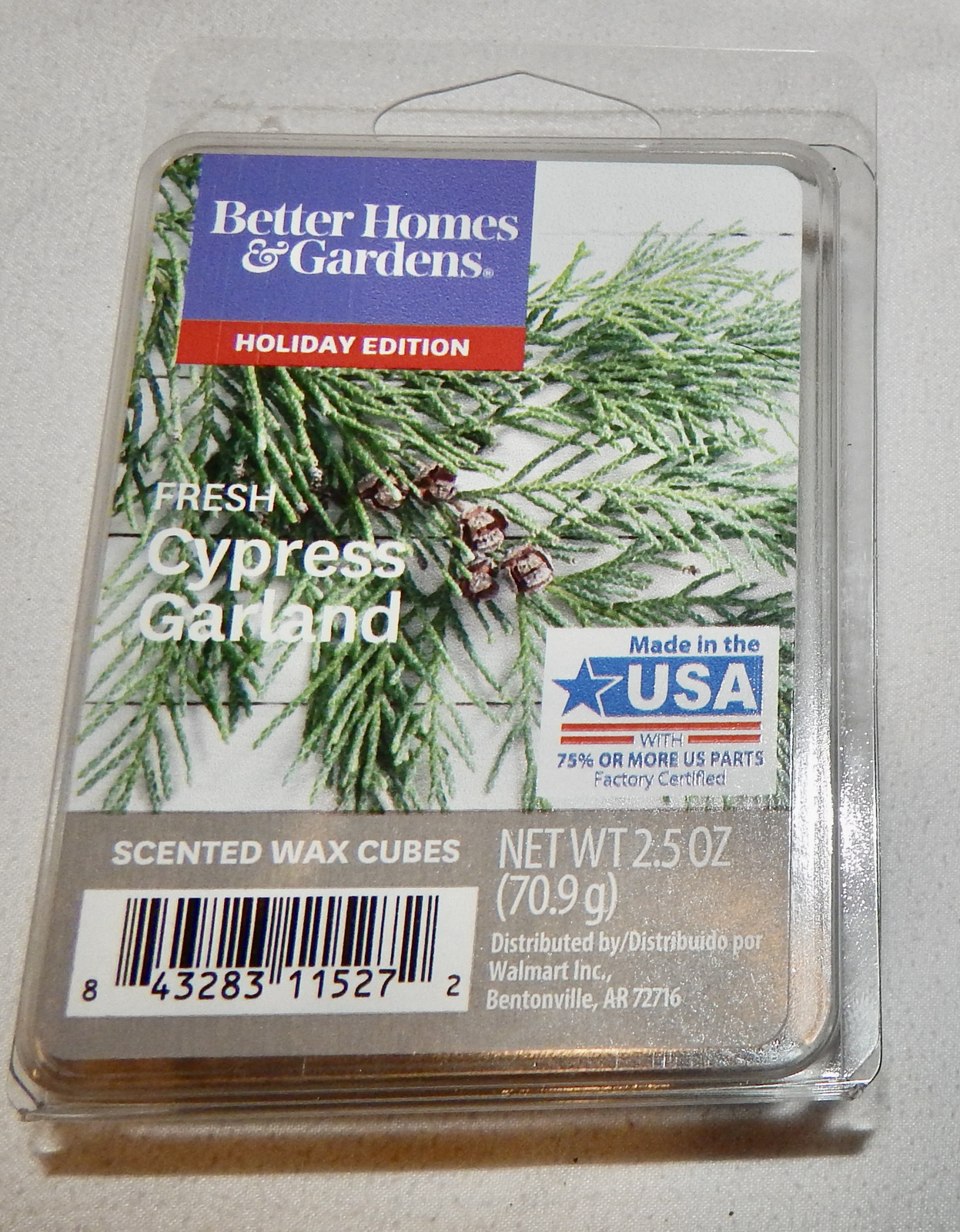 Scented Wax Cubes Melt You Choose Fragrance 6pk &amp; 12pk Wood Wick USA NIB... - $1.80