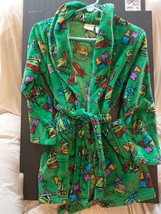 Teenage Mutant Ninja Turtles Soft Fleece Bath Robe L/10 Nickelodeon Halloween - £12.66 GBP