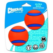 Chuckit Ultra Ball Dog Toy - Medium - 2 count - £13.53 GBP