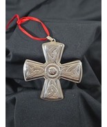 Reed &amp; Barton Christmas Cross Sterling Silver 2003 Boxed Ornament - £70.05 GBP