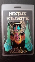 HIATUS KAIYOTE - ORIGINAL 2016 JULY / AUGUST TOUR LAMINATE BACKSTAGE PASS - $42.00