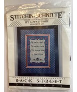 Cross Stitch and Cutting “It’s Always Home If Love Is There” Backstreet ... - $7.92