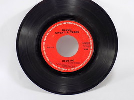 Blood Sweat &amp; Tears 45 Rpm Columbian Records Vinyl 4-45204 The Battle / Hi De Ho - £1.57 GBP