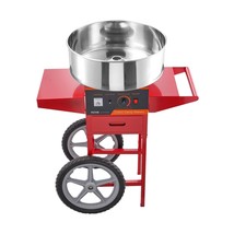 VEVOR Electric Cotton Candy Machine with Cart, 1000W Commercial Candy Floss Make - $259.99