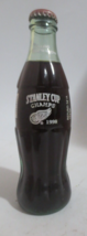 Coca-Cola Classic Detroit Red Wings Stanley Cup Champs 1998 8oz Full Bottle - £3.53 GBP