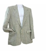 Levis Mens Travelers Gray Tweed Classic Fit Sport Coat Blazer 40R USA Vi... - $39.95