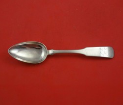 Russian Sterling Silver Serving Spoon Tablespoon 8 1/2&quot; Heirloom Silverware - £123.27 GBP