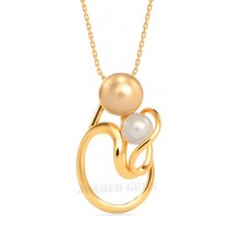Freshwater Pearl Pendant, Gift for New Mom, Pendant in Silver,  925 Ster... - £72.44 GBP