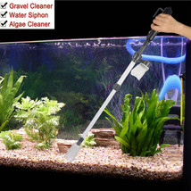 Electric Gravel Cleaner Aquarium Fish Tank Automatic Siphon Vacuum Water Change - £27.88 GBP