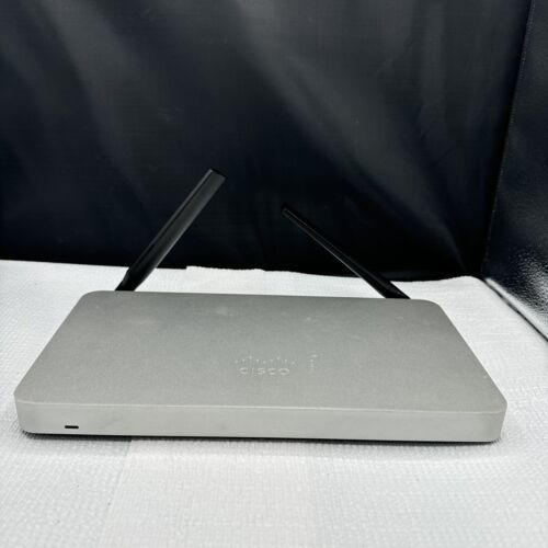 Cisco Meraki MX68CW Firewall Appliance with Antennas FOR PARTS!! NO AC A... - $107.91