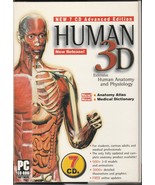 Human 3D CD-ROM by Mega Systems for Windows 98 / 2000 / NT / XP - $33.85 CAD