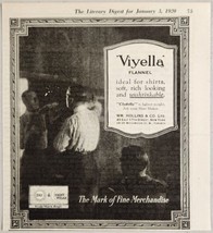 1920 Print Ad Viyella Flannel Shirts for Men Wm. Hollins New York,NY - £10.92 GBP