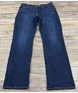 Levi’s Jeans Women&#39;s  Classic Straight Mid Rise Blue Medium Wash Stretch... - £10.87 GBP