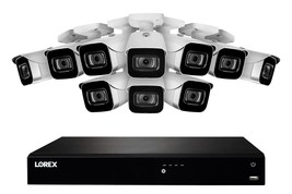 16-Channel Fusion NVR System with 4K (8MP) IP Cameras 10 / White - £796.68 GBP