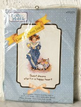 Vintage Holly Hobbie Sweet Dreams Counted Cross Stitch Kit Distlefink - £22.81 GBP