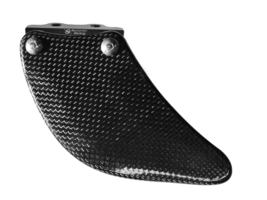 Bonamici Carbon Fiber Shark Lower Swingarm Motorcycle Chain Guide Gard P... - $99.99