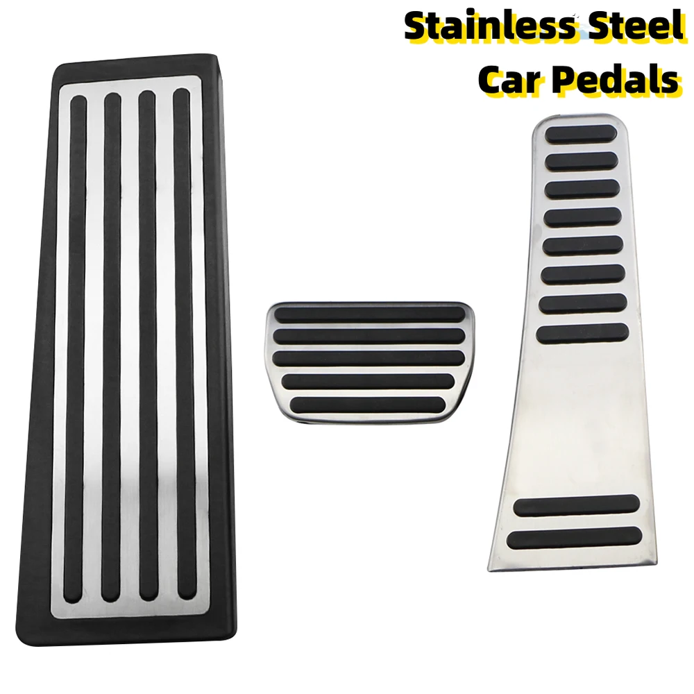 Car Accelerator Brake Pedal Footrest Pedal Plate Cover Non-Drilling Interior - £16.17 GBP+
