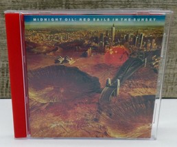 Midnight Oil ‎Red Sails In The Sunset CD CBS 463083 2 Peter Garrett - £11.70 GBP