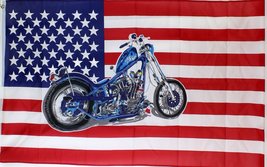 Ramson Imports of America 3&#39;x5&#39; Flag U.S. US American Flag W/ hardtail Low Rider - £3.89 GBP