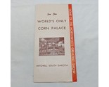 See The World&#39;s Only Corn Palace Mitchell South Dakota Travel Brochure - $14.85