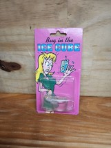 Vintage Bug in the Ice Cube Joke Novelty Trick Dime Store on Card NIP Never Open - £4.53 GBP