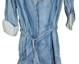 Vince Camuto Boho Spirit Fashion Retro Wash Denim Blue Dress Size Women&#39;s 2 - £86.11 GBP