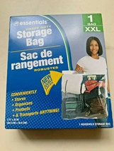 1 XXL Plastic Storage Bag Zip Lock Heavy Duty 24&quot; x 20&quot; - £6.32 GBP