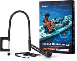 ITGAM0007 Deeper Flexible Arm Mount 2.0 for Boats/Kayaks, Black , 80cm - £65.89 GBP