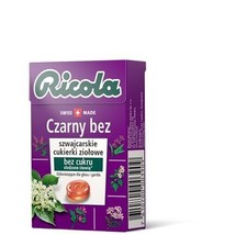 Ricola Elder Flower Lozenges Sugar Free 27.5g-BOX-Made In Germany-FREE Shipping - £5.32 GBP