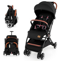 Lightweight Aluminium Frame Baby Stroller with Net-Black - Color: Black - $154.99