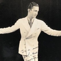 1940s Bob Shutta Song &amp; Dance Theater Show Signed Publicity Photo Card 8x10 - £18.27 GBP