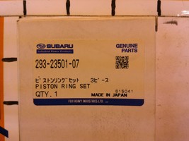 ROBIN/SUBARU PISTON RING SET 293-23501-07 (WAC 5200008603) - £23.49 GBP