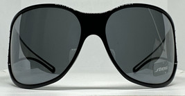 NEW Vintage STING SS 6299 Shield Sunglasses  Italy Oversized Shades Blac... - $150.12