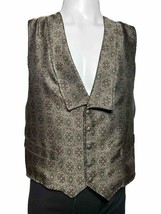 Vintage Wah Maker Frontier Clothing Vest Men Western Cowboy USA Size MED... - $40.55
